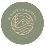 logo circular transparente alojate en asturias